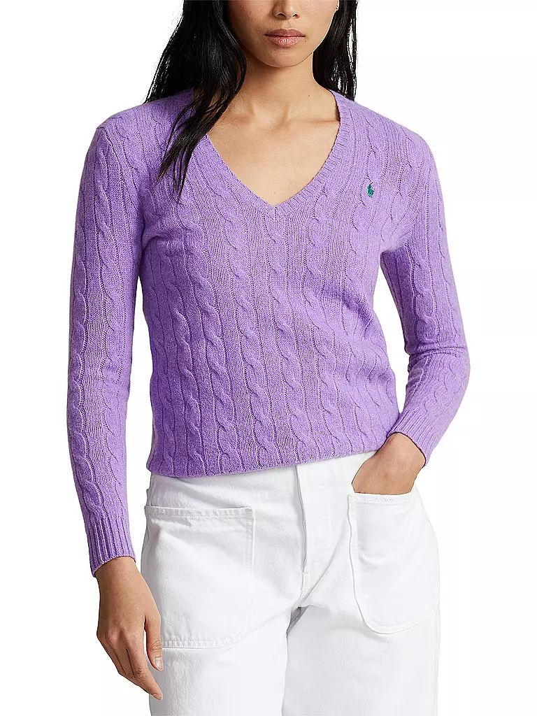 POLO RALPH LAUREN | Pullover Slim Fit KIMBERLY | lila
