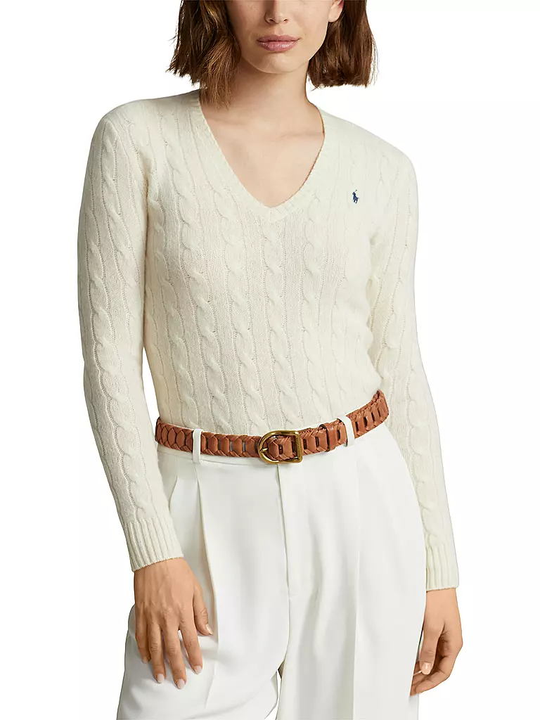 POLO RALPH LAUREN | Pullover Slim Fit KIMBERLY | beige