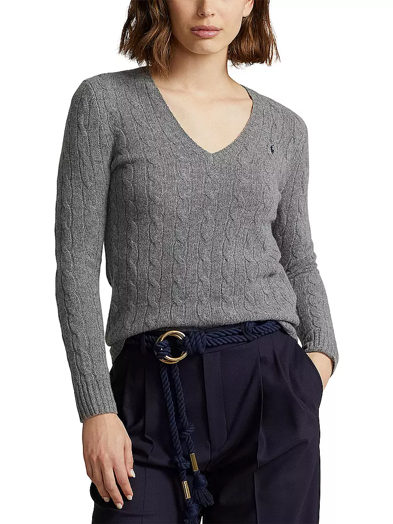 POLO RALPH LAUREN | Pullover Slim Fit KIMBERLY | grau