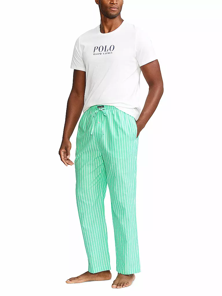 POLO RALPH LAUREN | Pyjama  | grün