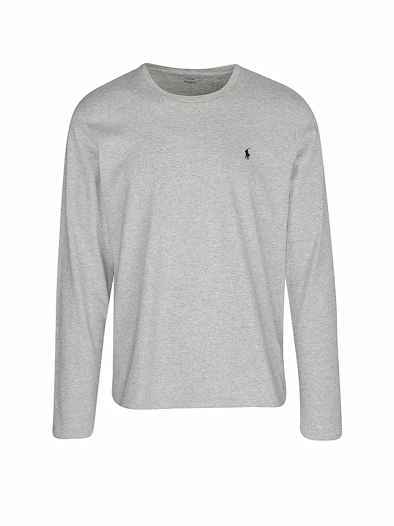 POLO RALPH LAUREN | Pyjama Langarmshirt  | grau