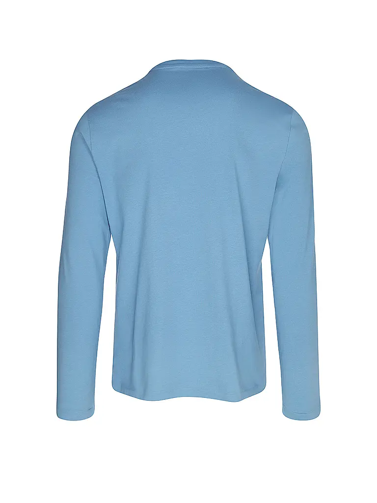 POLO RALPH LAUREN | Pyjama Langarmshirt | blau