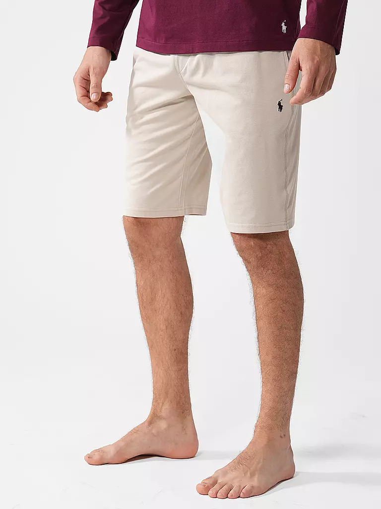 POLO RALPH LAUREN | Pyjama Shorts | dunkelrot