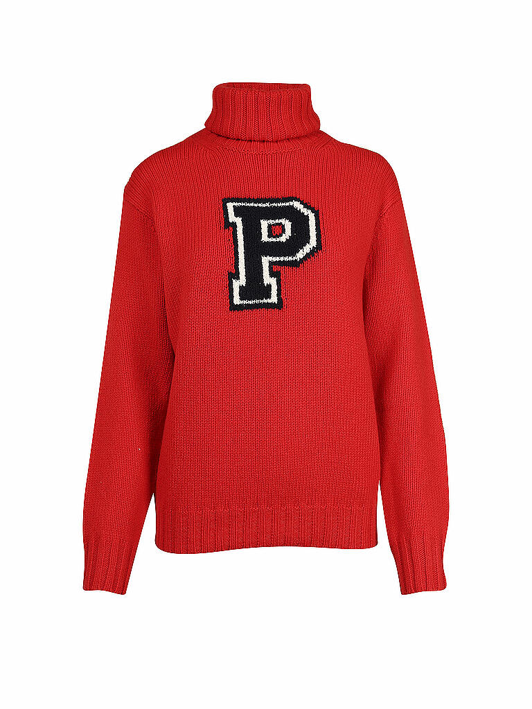 Jumper Rollkragen Bordeaux Rollkragen Rot Cashmere-Rollkragen