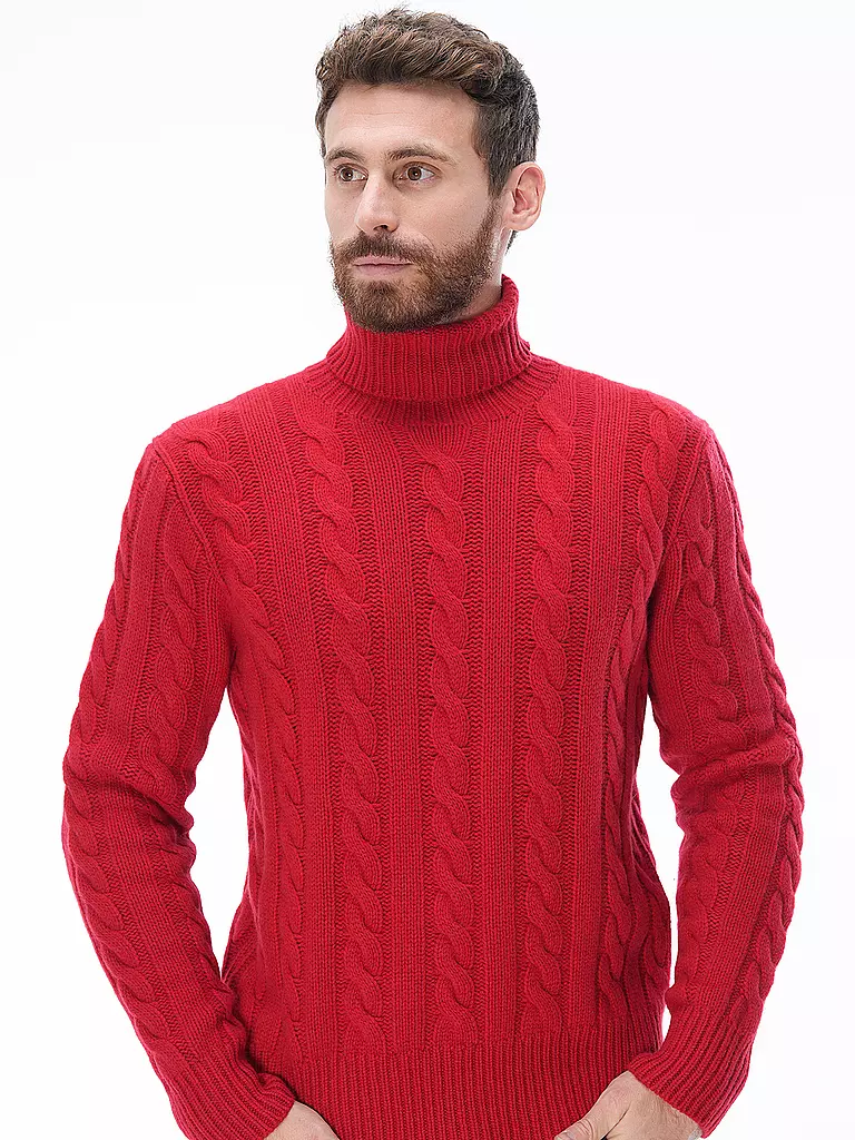 POLO RALPH LAUREN | Rollkragenpullover | rot