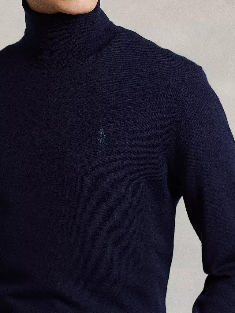 POLO RALPH LAUREN | Rollkragenpullover | blau