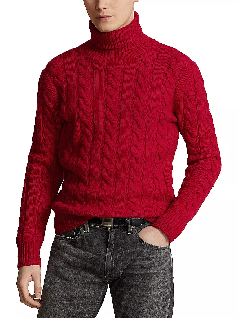 POLO RALPH LAUREN | Rollkragenpullover | rot