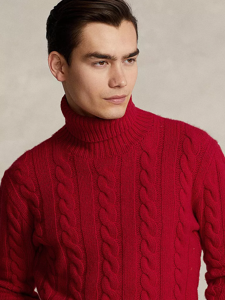 POLO RALPH LAUREN | Rollkragenpullover | rot