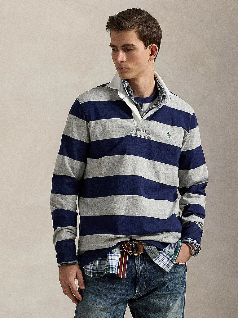 POLO RALPH LAUREN | Rugby Shirt | dunkelblau