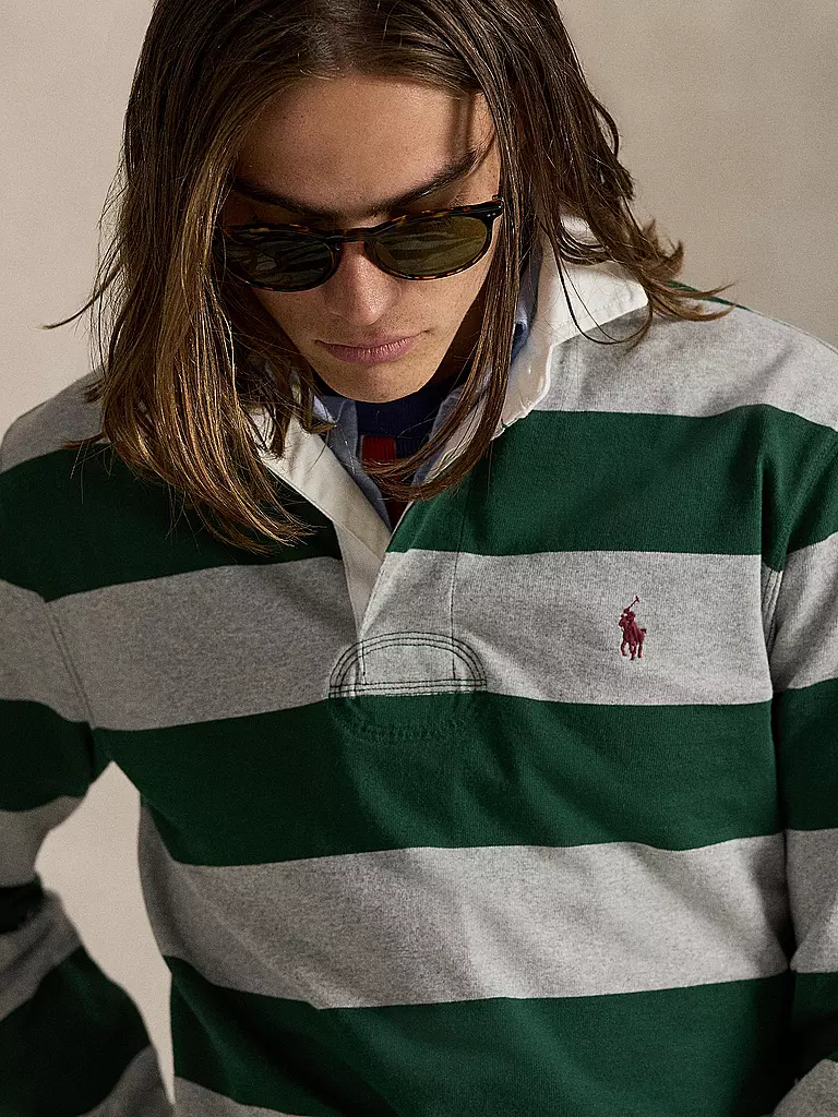 POLO RALPH LAUREN | Rugby Shirt | dunkelgrün