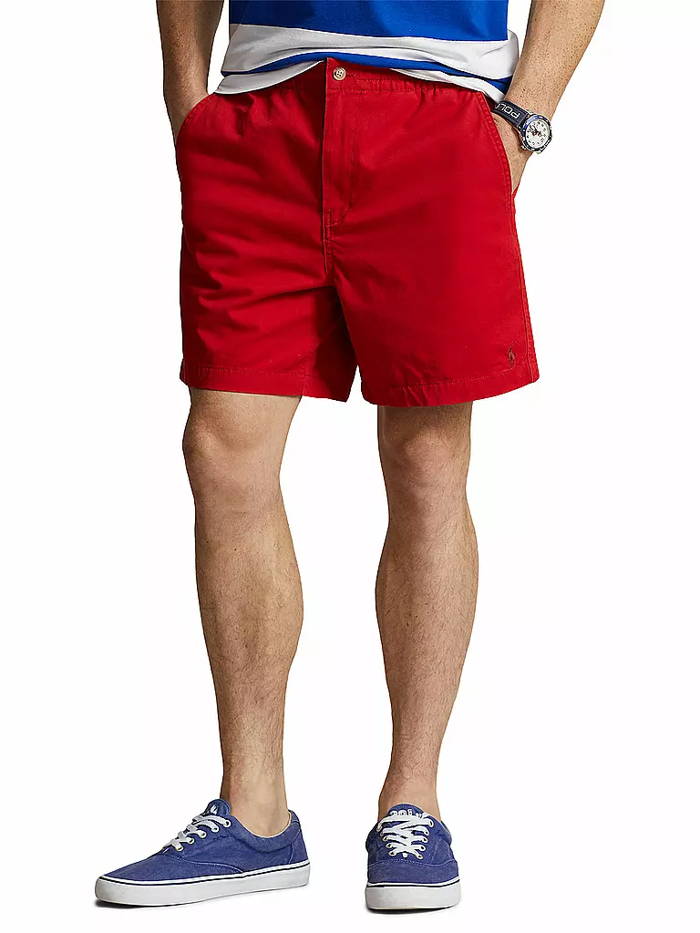 POLO RALPH LAUREN | Shorts Classic Fit PREPSTER | rot