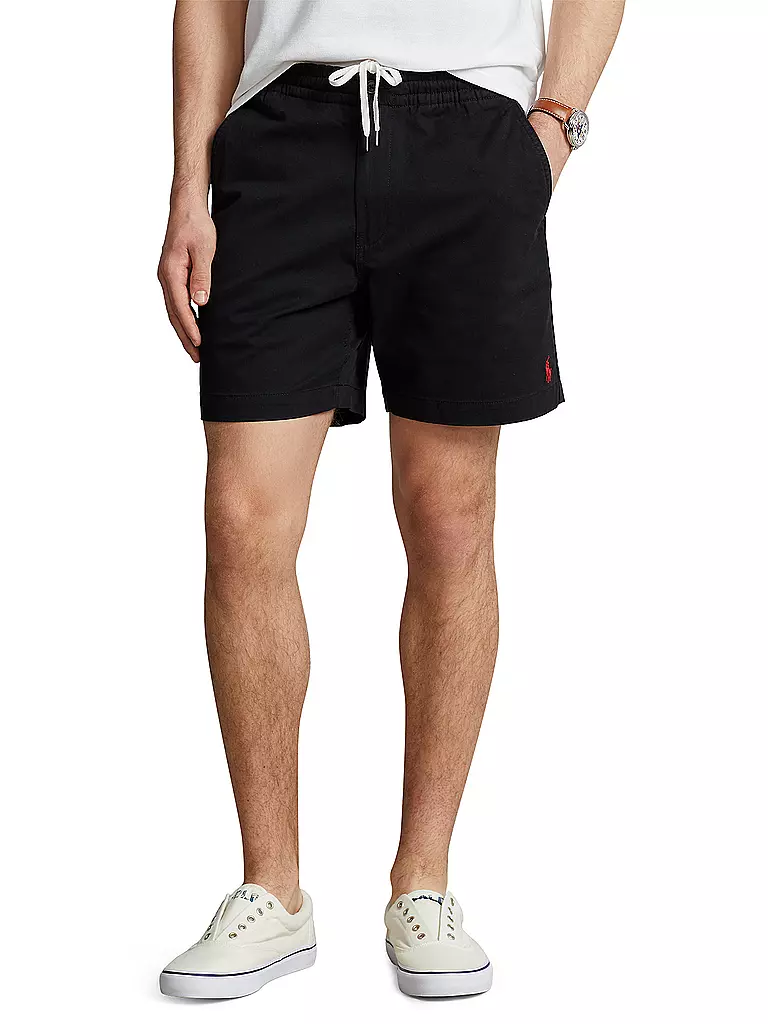 POLO RALPH LAUREN | Shorts Classic Fit PREPSTER | schwarz