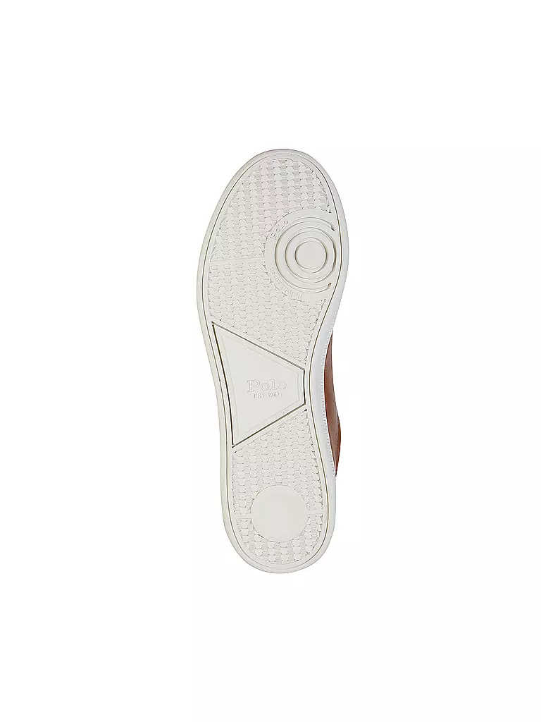POLO RALPH LAUREN | Sneaker Heritage Court | braun