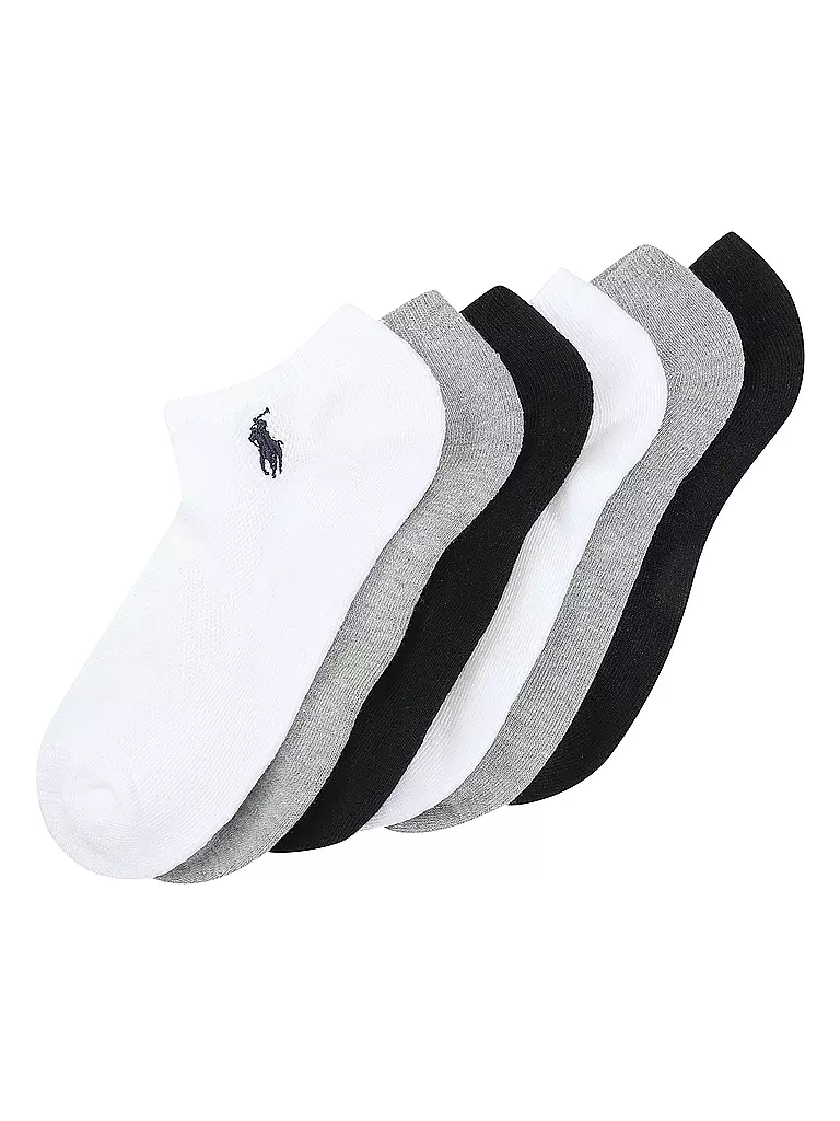 POLO RALPH LAUREN | Sneaker Socken 6er Pkg bl/gr/whi | bunt