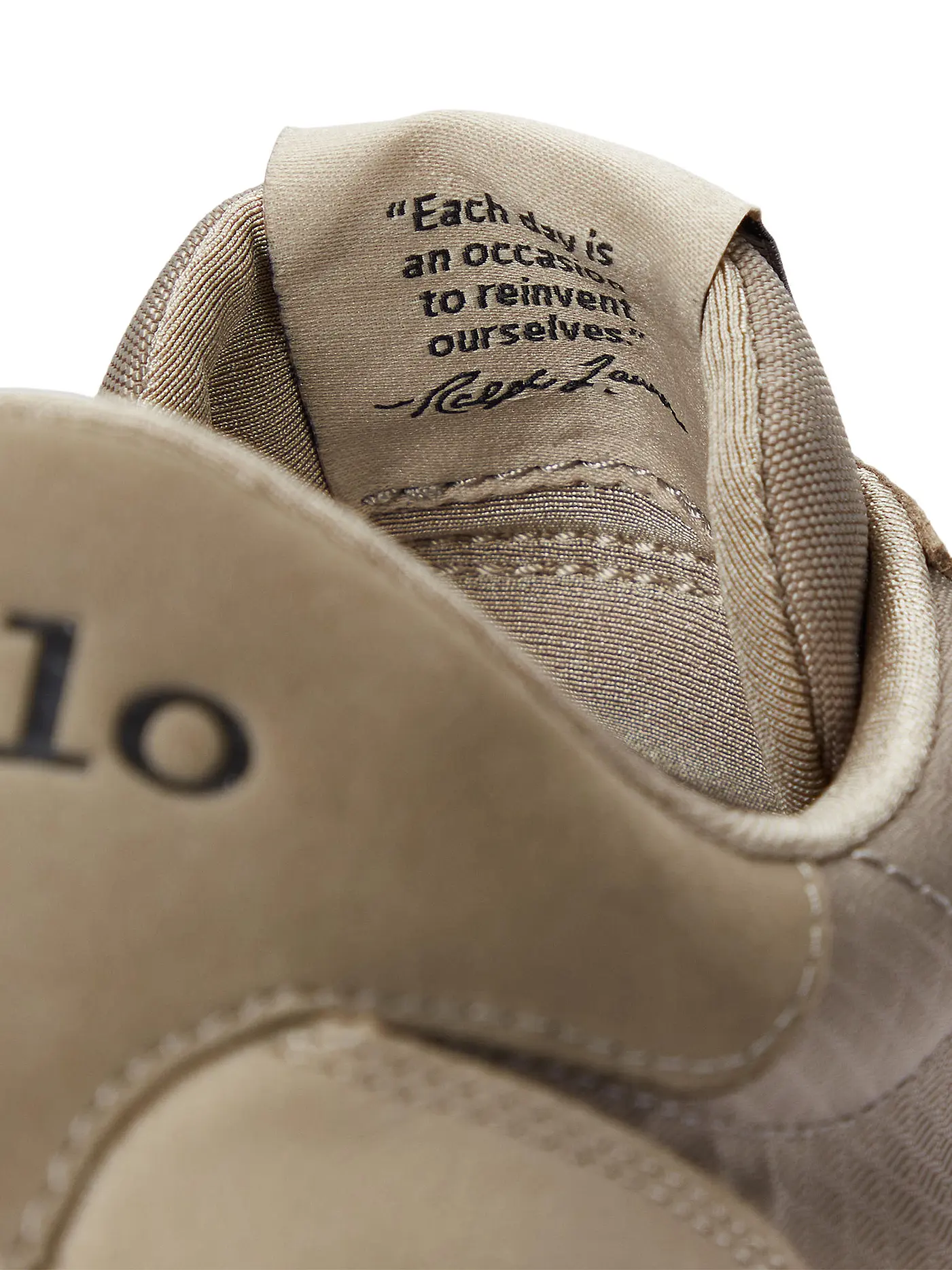 POLO RALPH LAUREN | Sneaker TRAIN | hellbraun