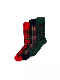 POLO RALPH LAUREN | Socken 3er Pkg. assorted | rot