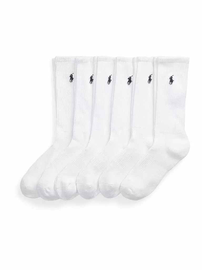 POLO RALPH LAUREN | Socken 6er Pkg. white | bunt