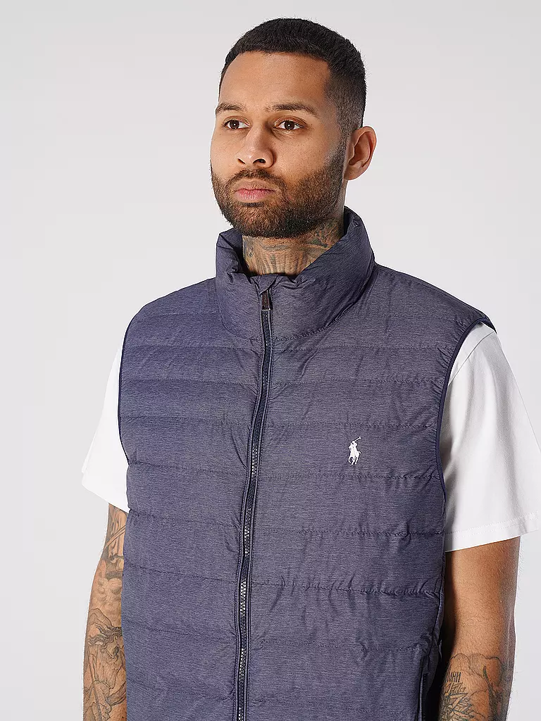 POLO RALPH LAUREN | Steppgilet  | blau