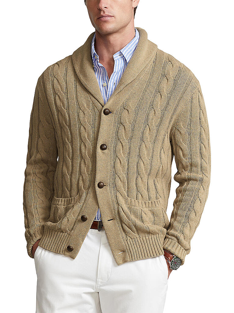 POLO RALPH LAUREN | Strickjacke  | beige