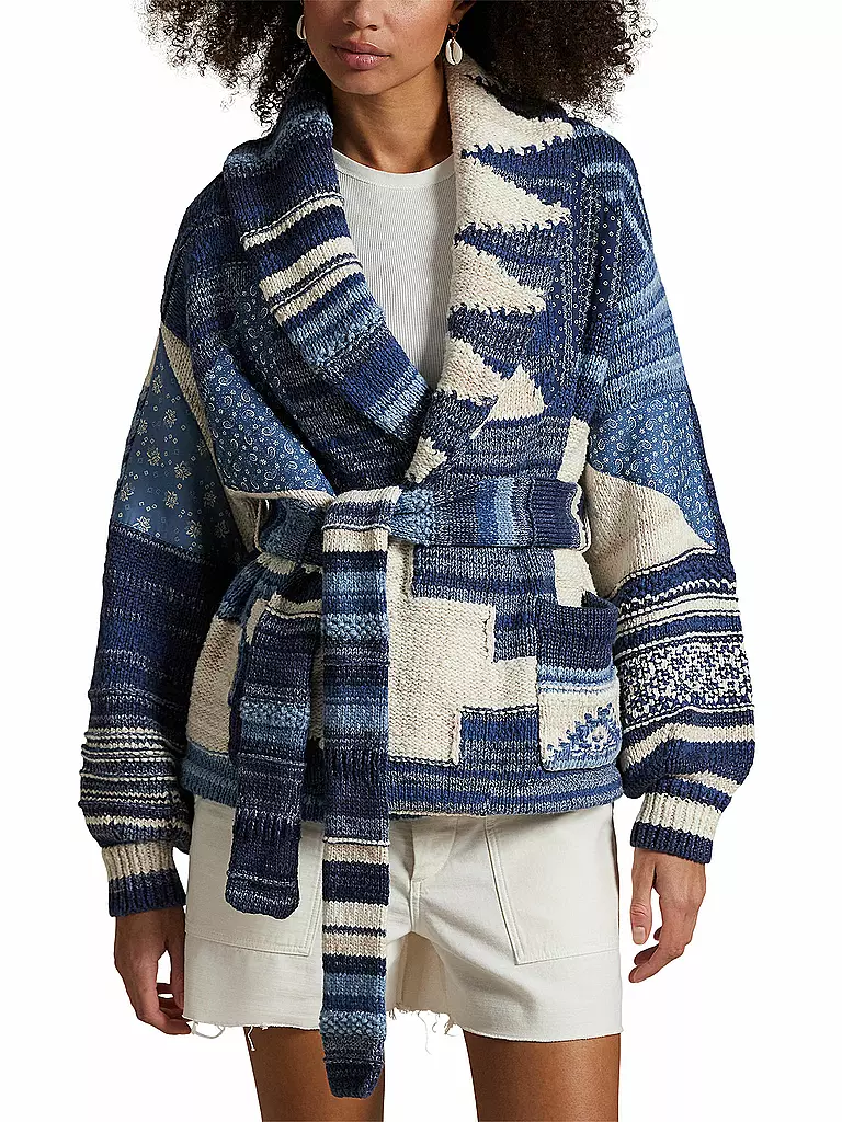 POLO RALPH LAUREN | Strickjacke  | blau