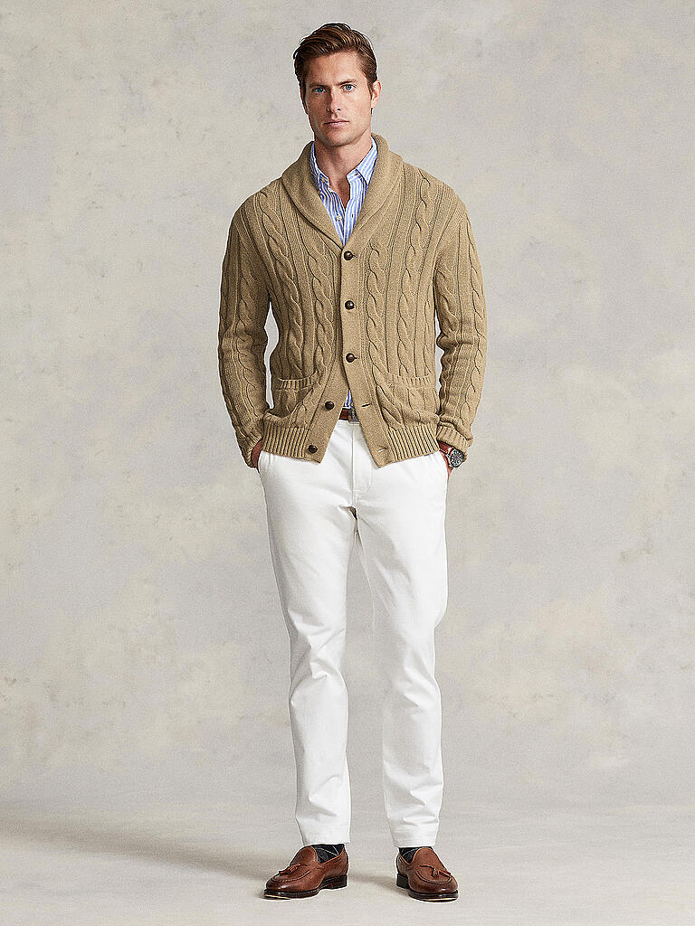 POLO RALPH LAUREN | Strickjacke  | beige
