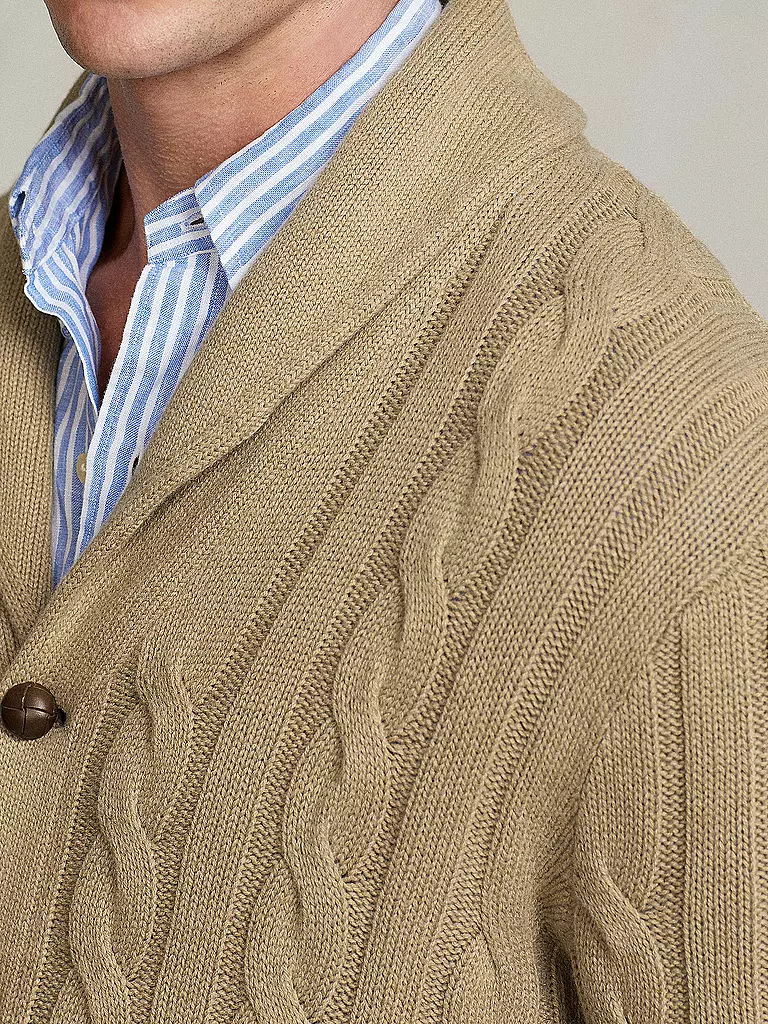 POLO RALPH LAUREN | Strickjacke  | beige