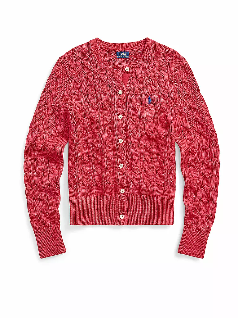 POLO RALPH LAUREN | Strickjacke | rot