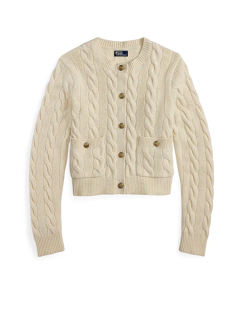 POLO RALPH LAUREN | Strickjacke | creme