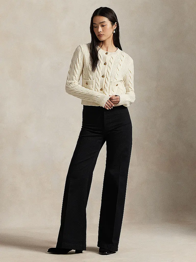 POLO RALPH LAUREN | Strickjacke | creme