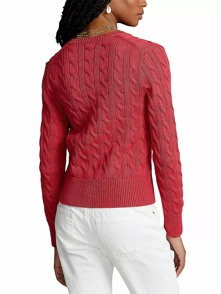 POLO RALPH LAUREN | Strickjacke | rot