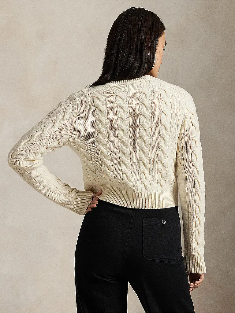 POLO RALPH LAUREN | Strickjacke | creme