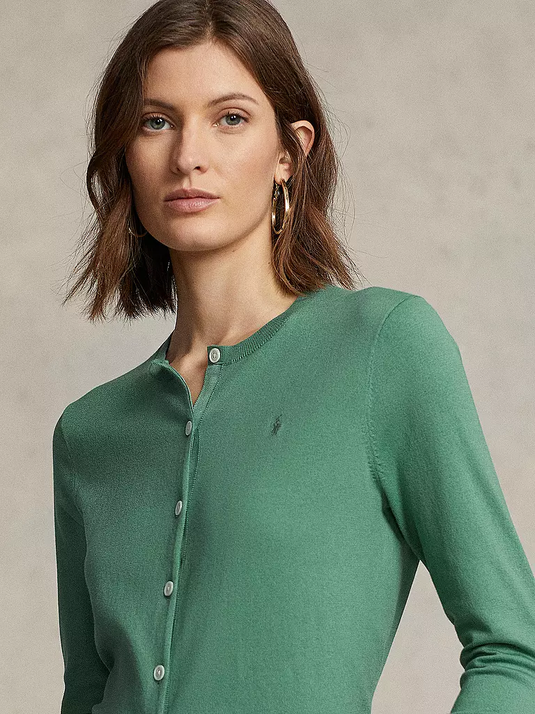 POLO RALPH LAUREN | Strickjacke | grün