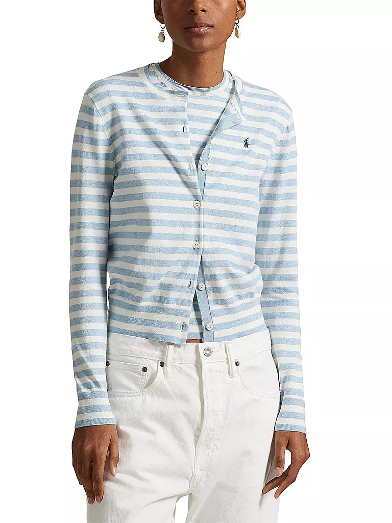 POLO RALPH LAUREN | Strickjacke | blau