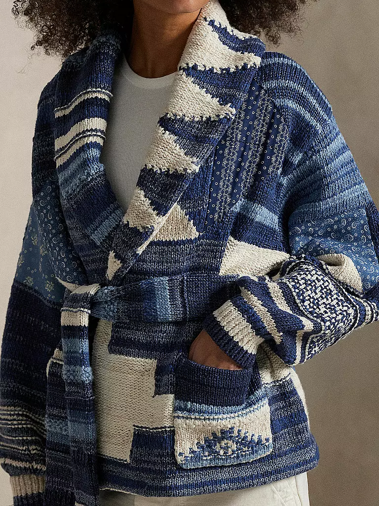 POLO RALPH LAUREN | Strickjacke | blau