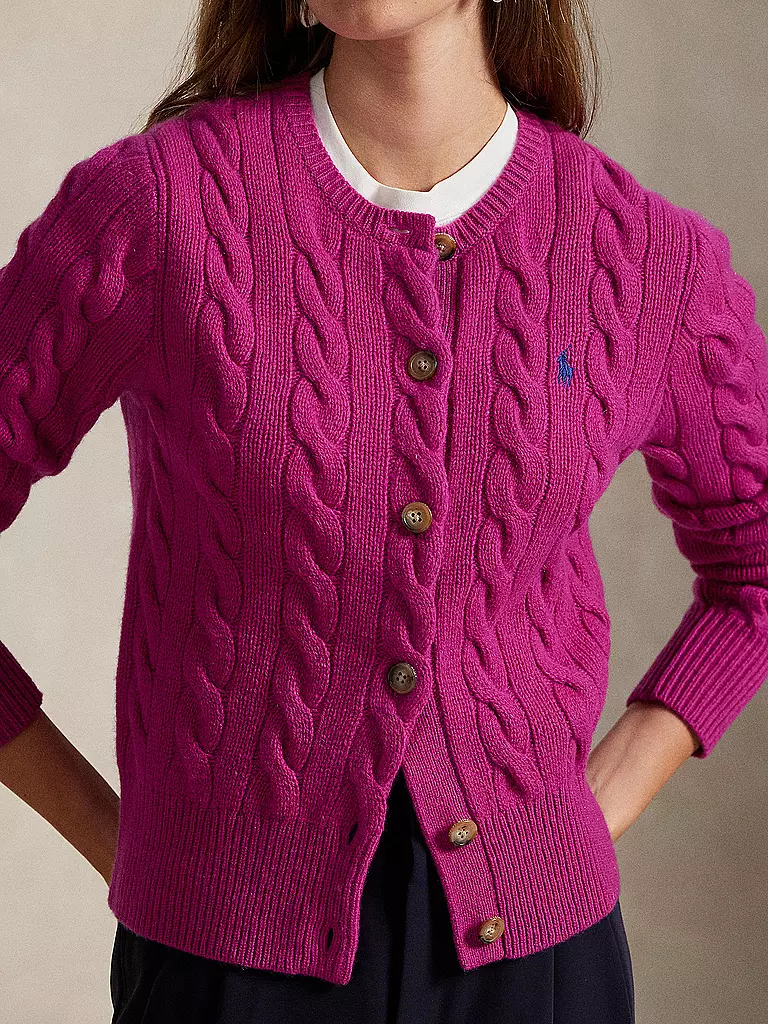 POLO RALPH LAUREN | Strickjacke | pink
