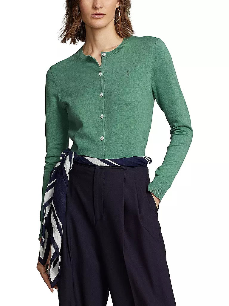 POLO RALPH LAUREN | Strickjacke | grün