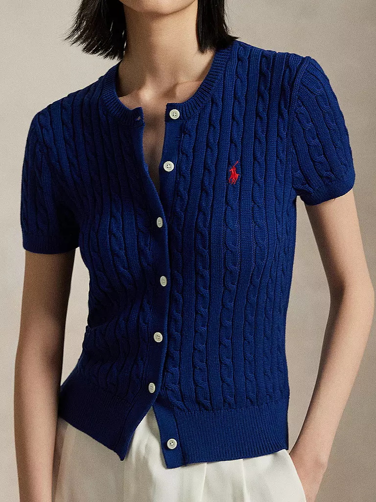 POLO RALPH LAUREN | Strickjacke | blau