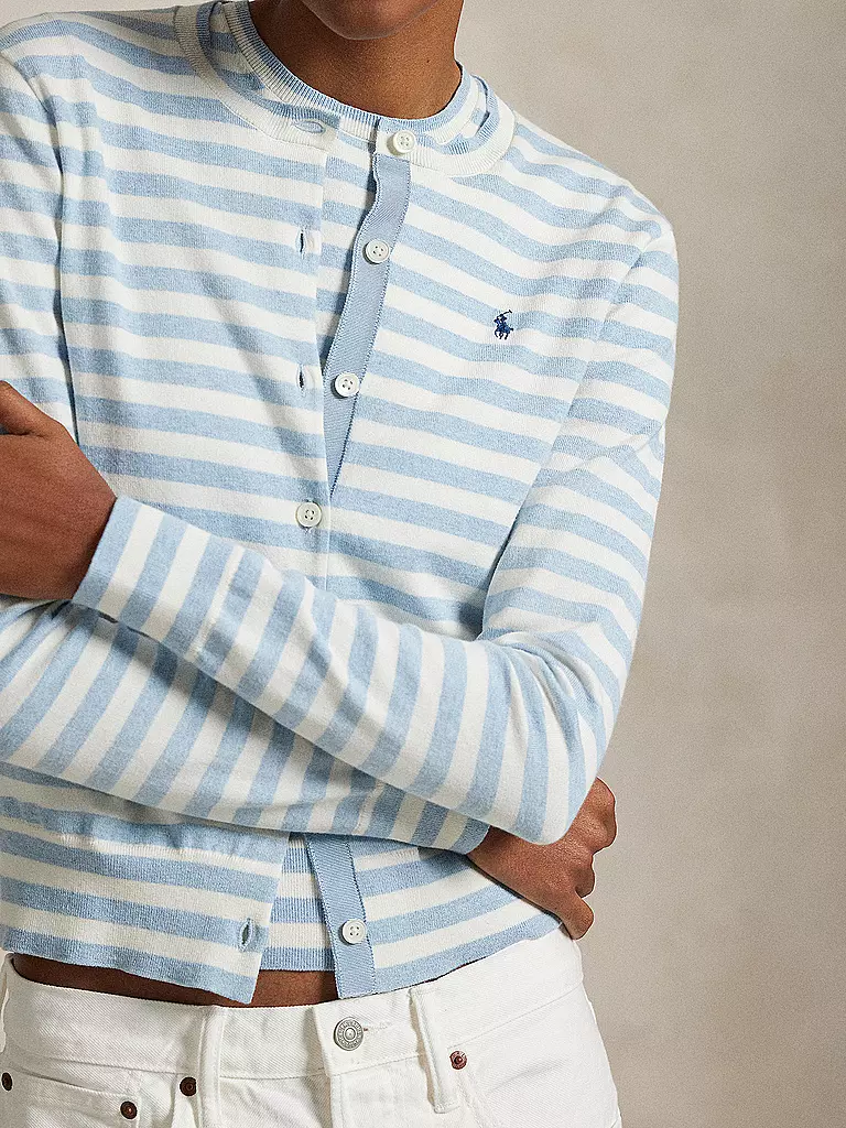 POLO RALPH LAUREN | Strickjacke | blau