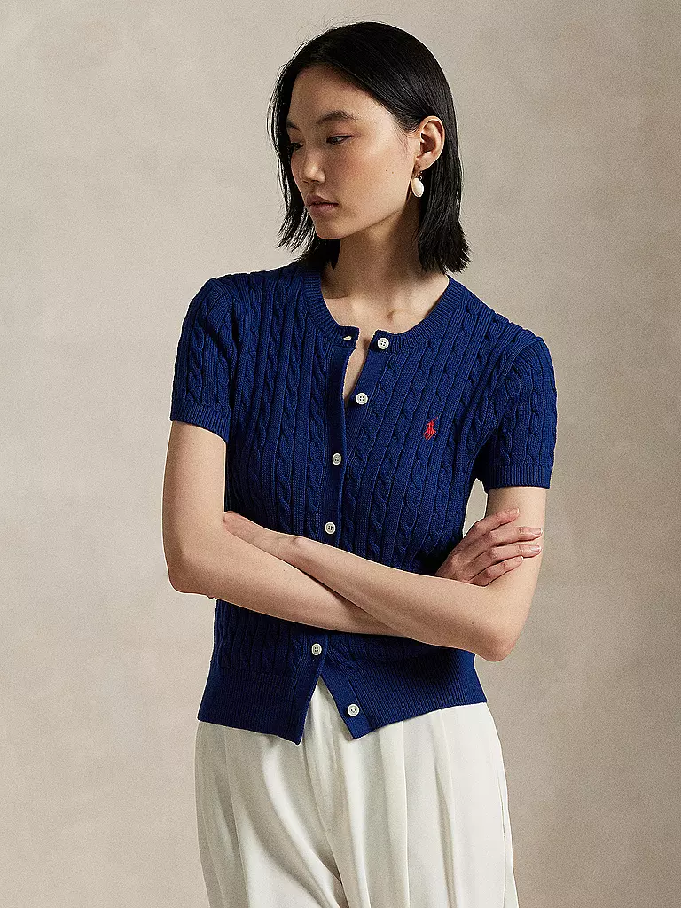 POLO RALPH LAUREN | Strickjacke | blau