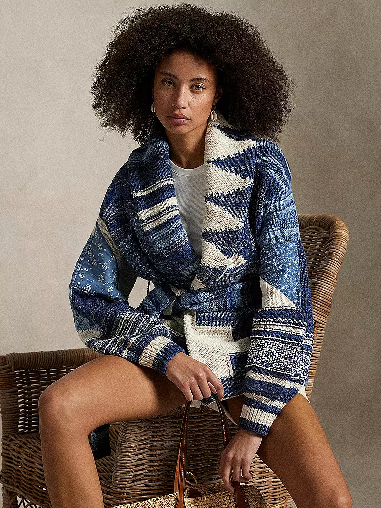 POLO RALPH LAUREN | Strickjacke | blau
