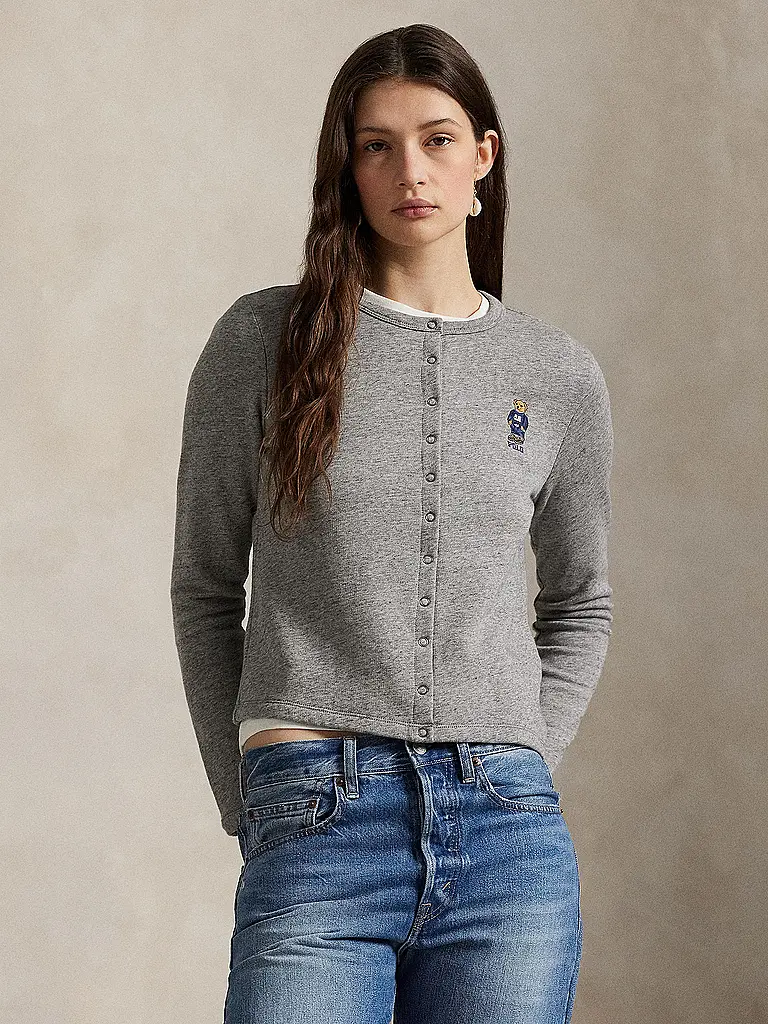 POLO RALPH LAUREN | Strickjacke | grau