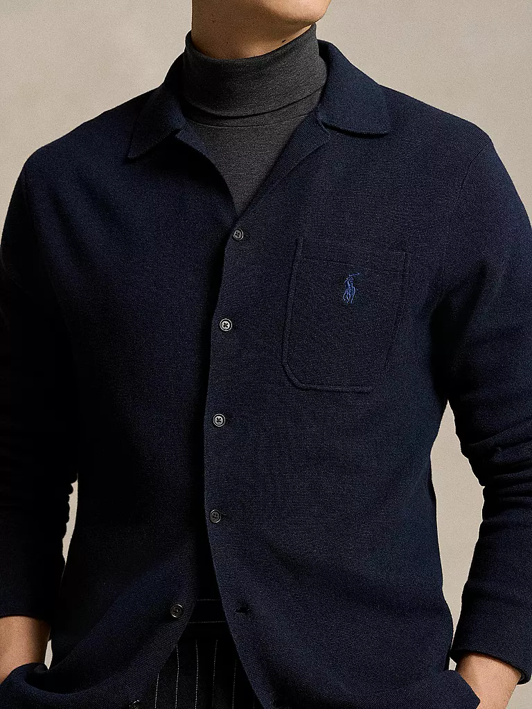 POLO RALPH LAUREN | Strickjacke | dunkelblau