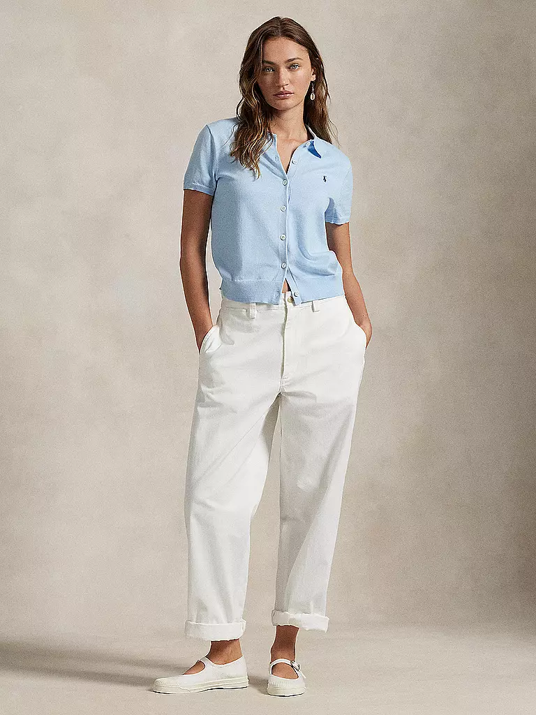 POLO RALPH LAUREN | Strickjacke | blau