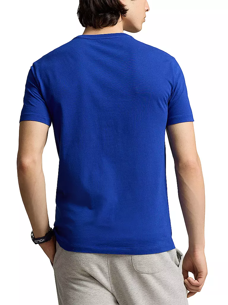POLO RALPH LAUREN | T Shirt Custom Slim Fit | blau
