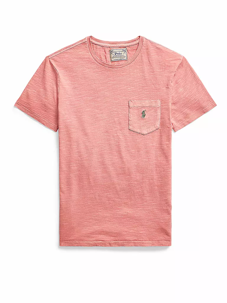 POLO RALPH LAUREN | T-Shirt Custom Slim Fit | rosa