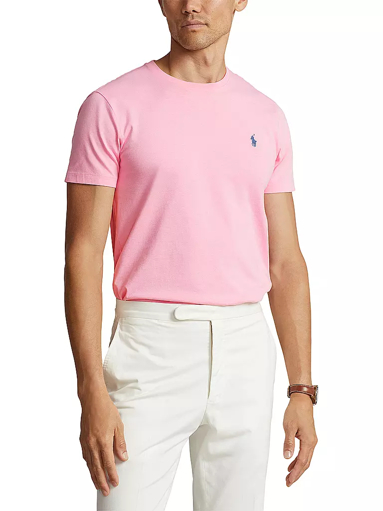 POLO RALPH LAUREN | T-Shirt Custom Slim Fit | rosa