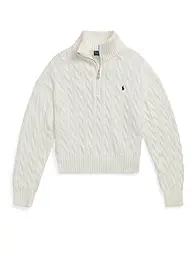 POLO RALPH LAUREN | Troyer Pullover | Weiss