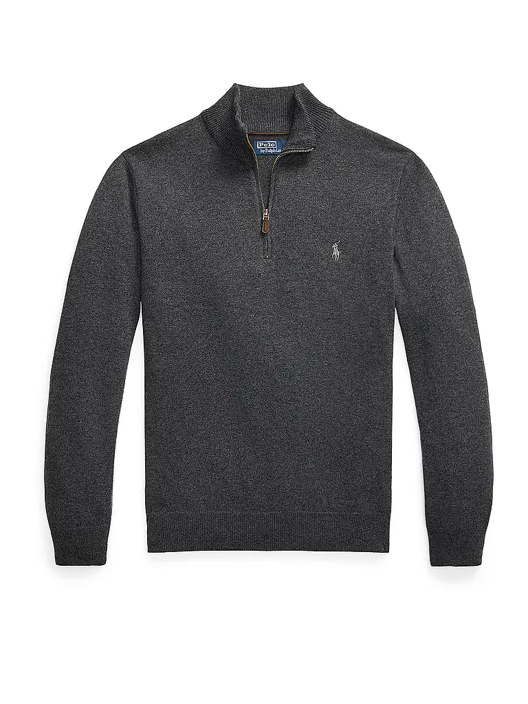 POLO RALPH LAUREN | Troyer Pullover  | grau
