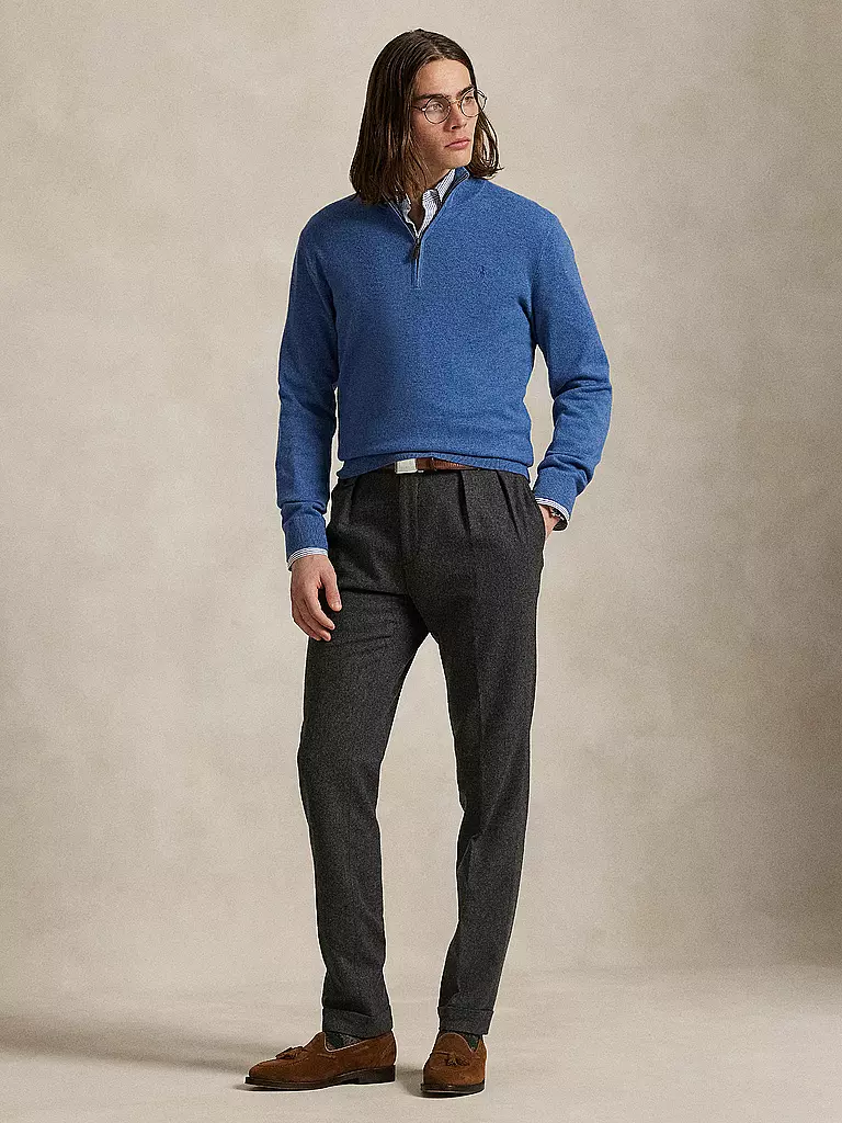 POLO RALPH LAUREN | Troyer Pullover  | blau