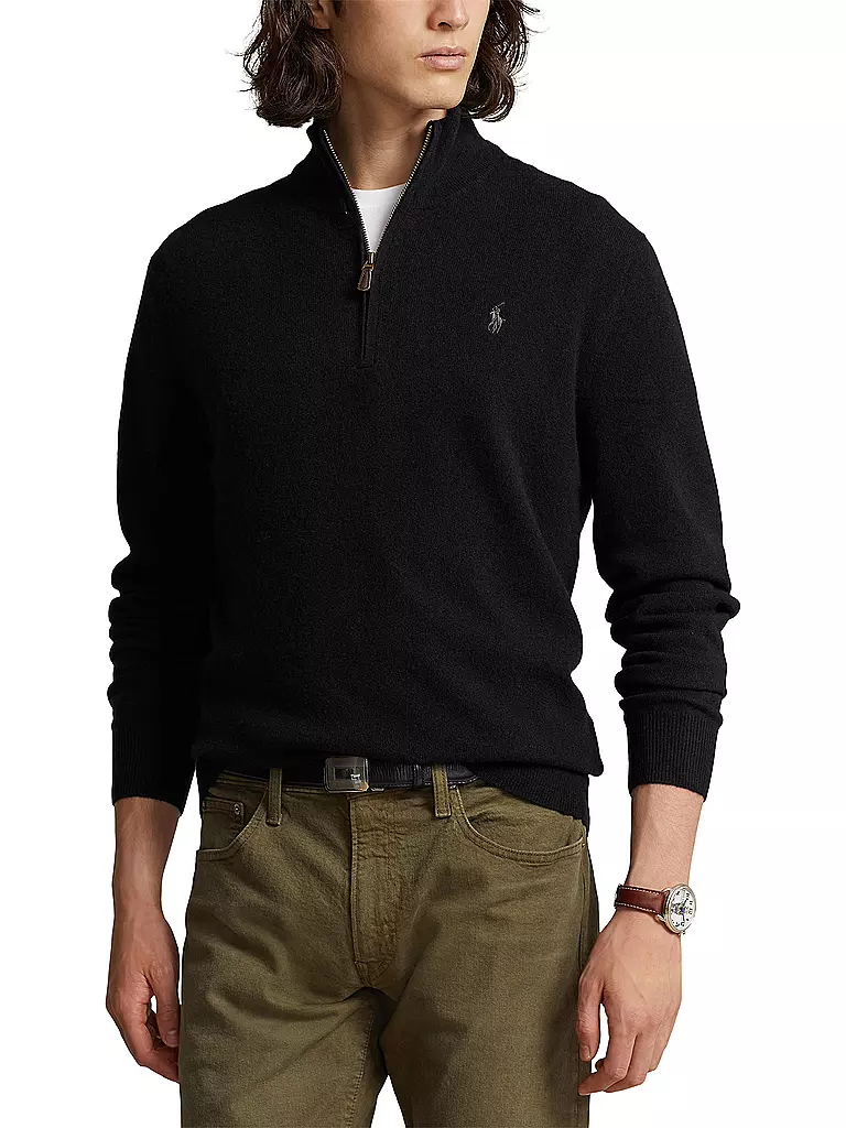 POLO RALPH LAUREN | Troyer Pullover Regular Fit | hellgrau